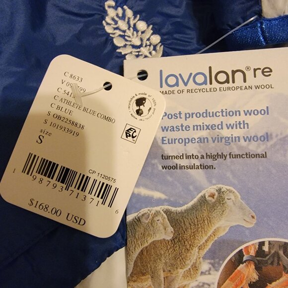 Free People Earth Gem Packable Jacket Womens S Gorpcore Athletic Wool Insulated - Picture 8 of 9